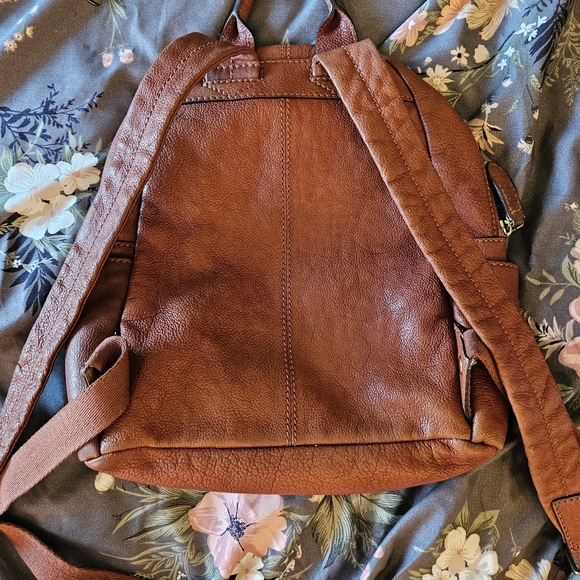 💫FRYE Brown Leather Backpack - Picture 9 of 9
